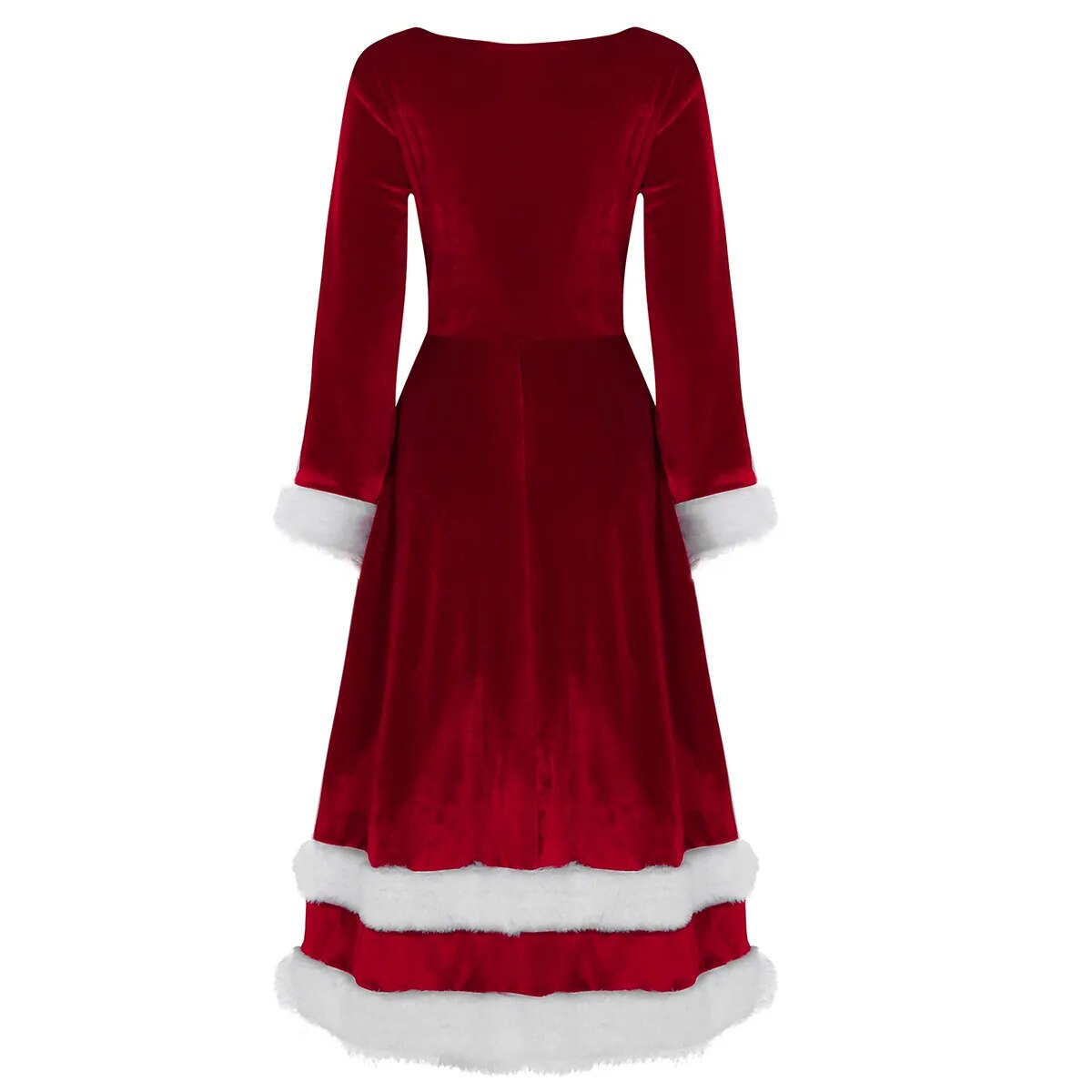 Women Santa Claus Costume Christmas Party Dress