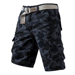 Men Casual Tactical Bermuda Camouflage Cargo Shorts