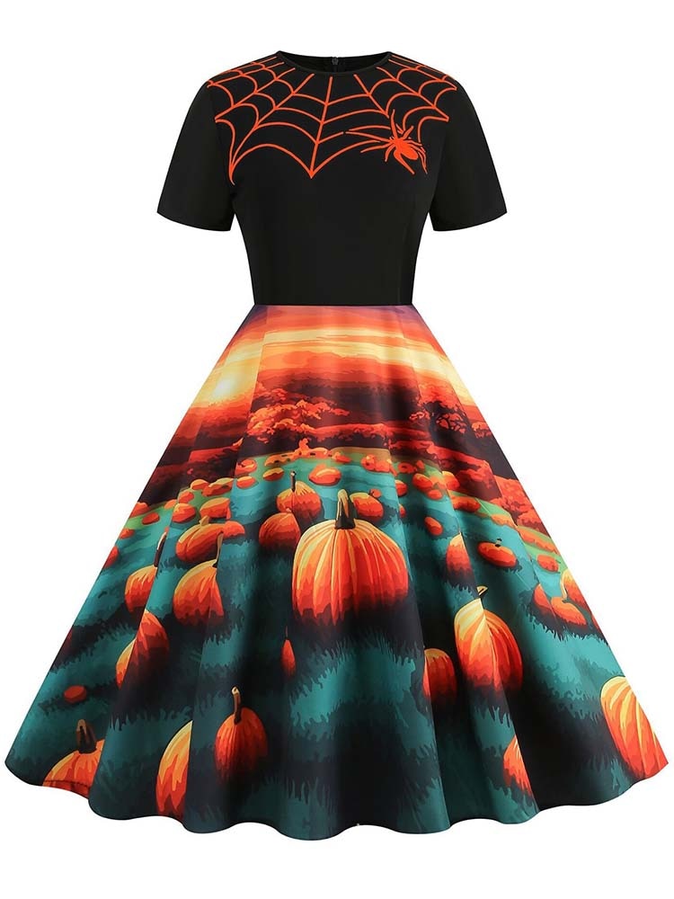 Women Vintage Halloween Costumes Dress