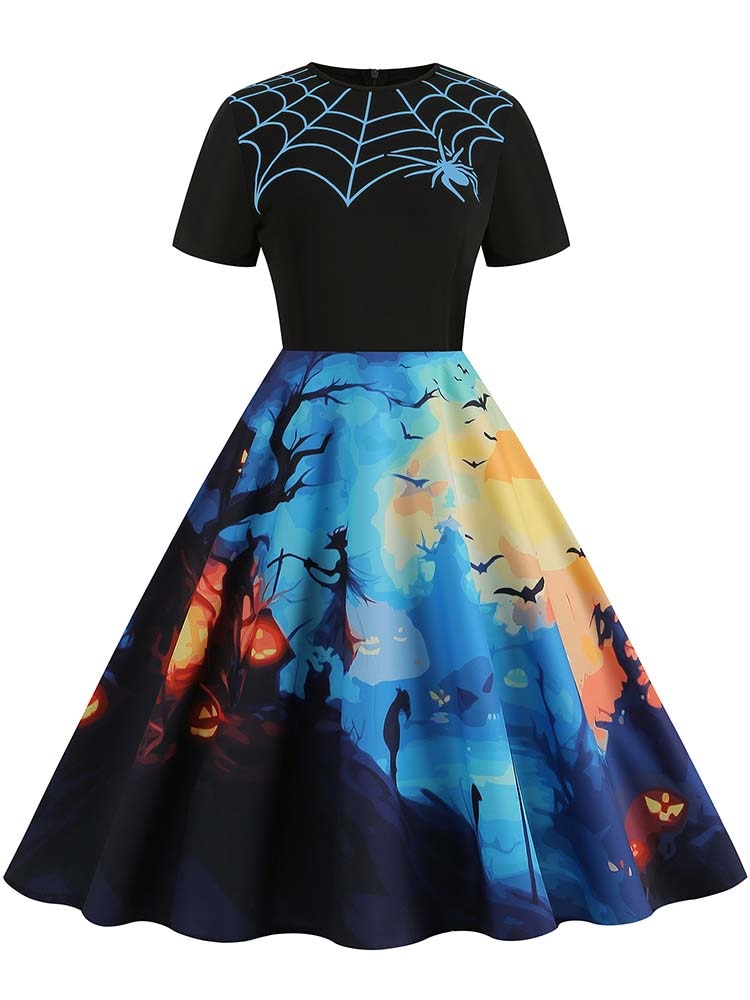 Women Vintage Halloween Costumes Dress