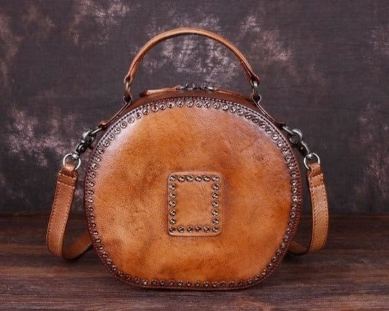 Women Retro Handmade Genuine Leather Bags