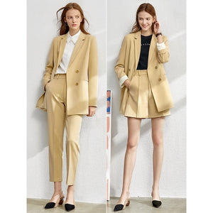 Women Suit, Blazer, Lace V-Neck Tanks, Pants, Shorts